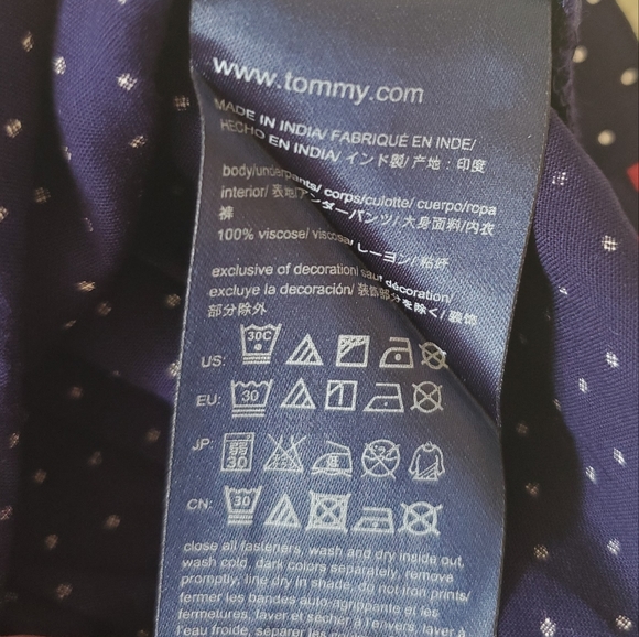 🎉🥳HP 1/6/23✨️Tommy Hilfiger 2pc Cherry Polka Dot Dress - Picture 5 of 5